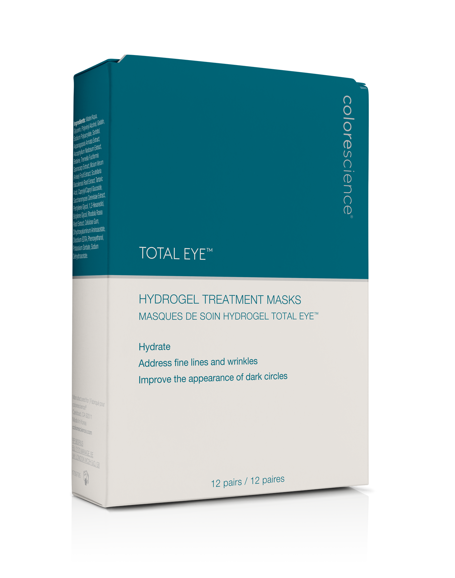 Total Eye Hydrogel Treatment Masks, 12 count
